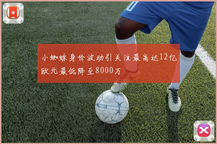 小蜘蛛身价波动引关注最高达12亿欧元最低降至8000万